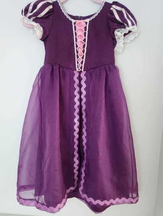 Disney Other - Custom Disney Rapunzel Princess Dress Halloween Costume (Size 5/6)